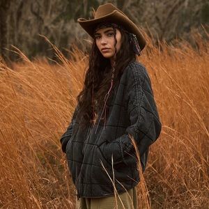 Free People quilted dolman jacket